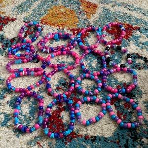 Bead bracelets hand made